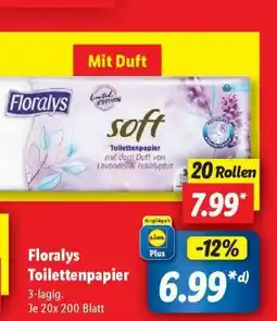 Lidl Florays Toilettenpapier Angebot