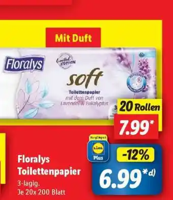 Lidl Florays Toilettenpapier Angebot