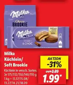 Lidl Milka Küchlein/Soft Brookie Angebot