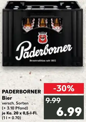 Kaufland PADERBORNER Bier Angebot