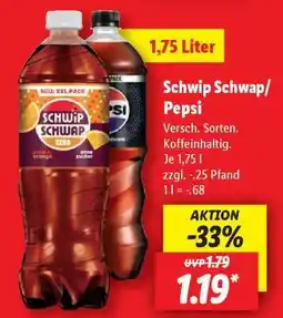 Lidl Schwip Schwap/Pepsi Angebot