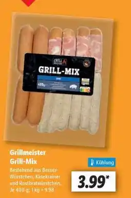 Lidl Grillmeister Grill-Mix Angebot