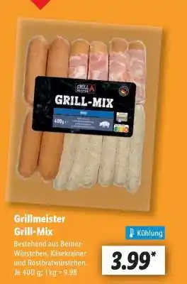 Lidl Grillmeister Grill-Mix Angebot
