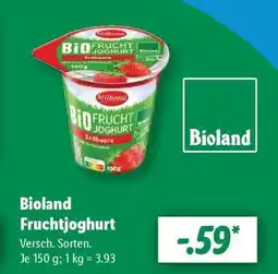 Lidl Bioland Fruchtjoghurt Angebot