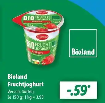 Lidl Bioland Fruchtjoghurt Angebot