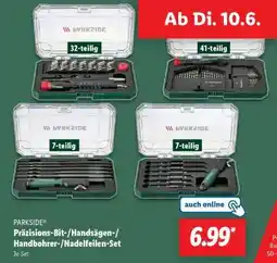 Lidl PARKSIDE Präzisions-Bit-/Handsägen-/Handbohrer-/Nadelfeilen-Set Angebot