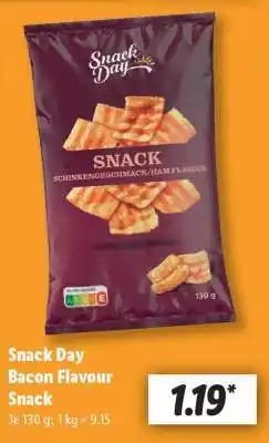 Lidl Snack Day Bacon Flavour Snack Angebot