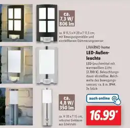 Lidl LIVARNO home LED-Außenleuchte Angebot