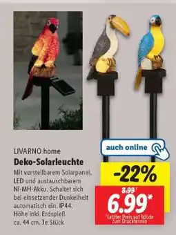 Lidl LIVARNO home Deko-Solarleuchte Angebot