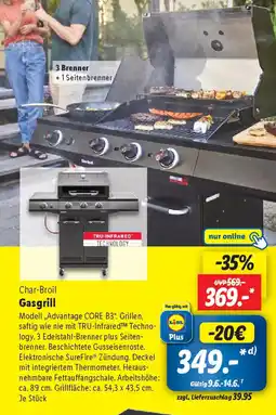 Lidl Char-Broil Gasgrill Angebot