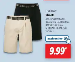 Lidl LIVERGY Shorts Angebot