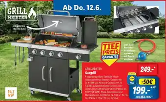 Lidl GRILLMEISTER Gasgrill Angebot