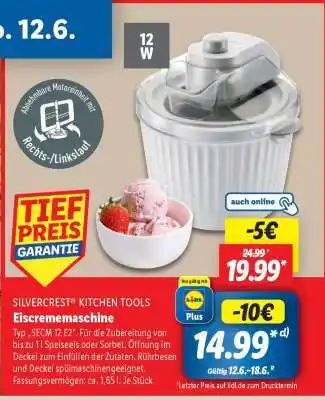 Lidl Eismaschine Angebot