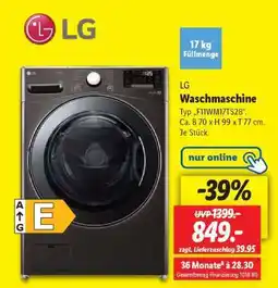 Lidl LG Waschmaschine Angebot