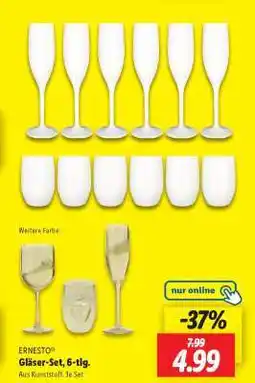 Lidl ERNESTO Gläser-Set, 6-tlg Angebot