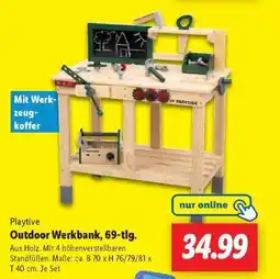 Lidl Outdoor Werkbank, 69-tlg Angebot