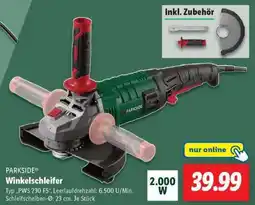 Lidl PARKSIDE Winkelschleifer Angebot