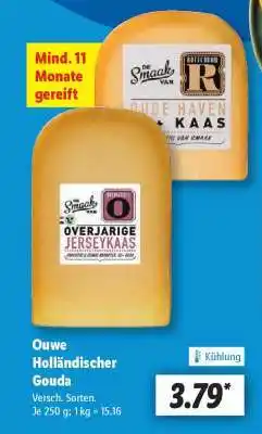 Lidl Ouwe Holländischer Gouda Angebot