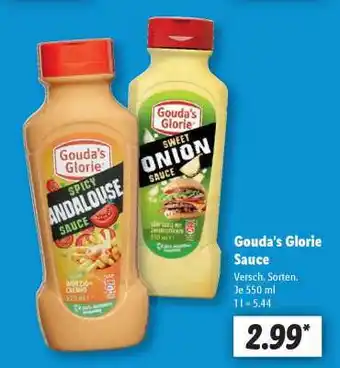 Lidl Gouda’s Glorie Sauce Angebot