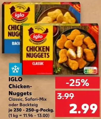 Kaufland IGLO Chicken Nuggets Angebot