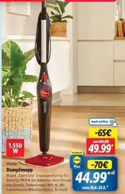 Lidl Vileda Dampfmopp Angebot
