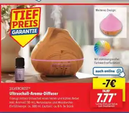 Lidl SILVERCREST Ultraschall-Aroma-Diffuser Angebot