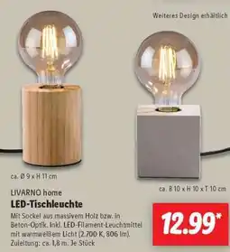 Lidl LIVARNO home LED-Tischleuchte Angebot