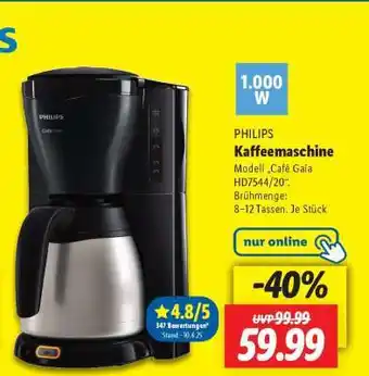 Lidl PHILIPS Kaffeemaschine Angebot