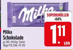 Edeka MILKA Schokolade Angebot