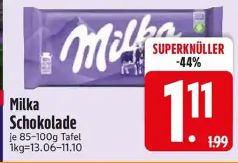 Edeka MILKA Schokolade Angebot