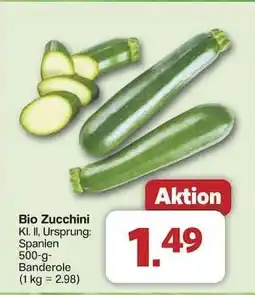Famila Nord Ost Bio Zucchini Angebot
