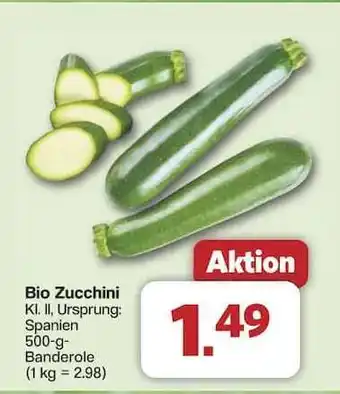 Famila Nord Ost Bio Zucchini Angebot