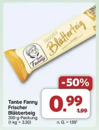 Famila Nord Ost Tante Fanny frischer Blätterteig Angebot