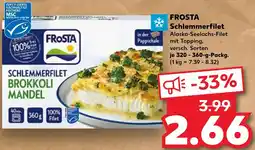Kaufland FROSTA Schlemmerfilet Angebot
