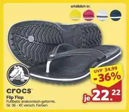 Famila Nord Ost Crocs Flip Flop Angebot