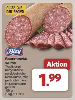 Famila Nord Ost Bauernmettwurst Angebot