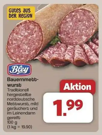 Famila Nord Ost Bauernmettwurst Angebot