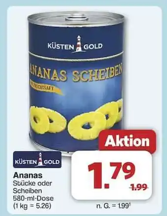 Famila Nord Ost Ananas Angebot