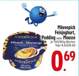 Edeka Mövenpick Feinoghurt, Pudding oder Mousse Angebot