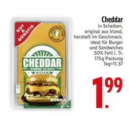 Edeka Cheddar Angebot