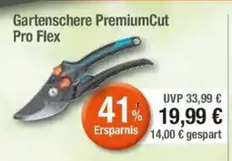 Edeka Gartenschere PremiumCut Pro Flex Angebot