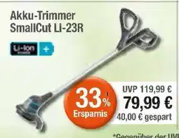Edeka Akku-Trimmer SmallCut Li-23R Angebot