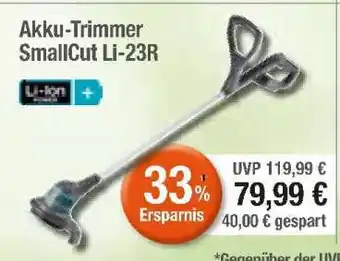 Edeka Akku-Trimmer SmallCut Li-23R Angebot