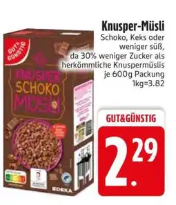 Edeka Knusper-Müsli Angebot