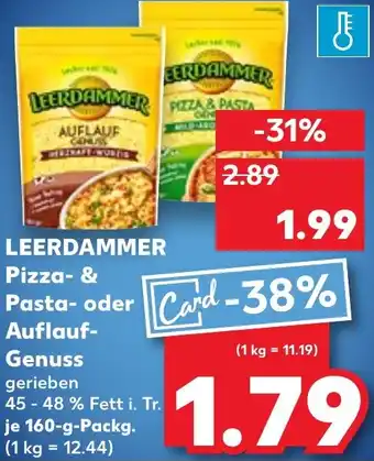 Kaufland LEERDAMMER Pizza- & Pasta oder Auflauf Genuss Angebot