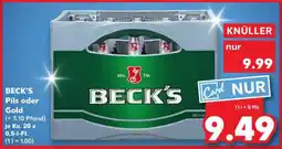 Kaufland BECK'S Pils oder Gold Angebot