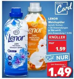 Kaufland Lenor Weichspüler Angebot