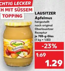 Kaufland LAUSITZER Apfelmus Angebot