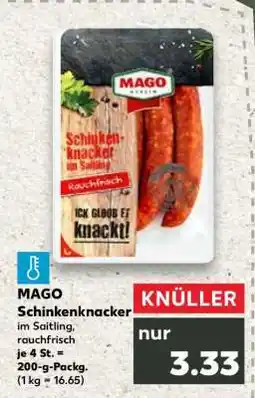 Kaufland MAGO Schinkenknacker Angebot