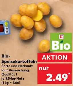 Kaufland Bio Speisekartoffeln Angebot